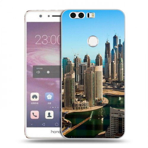 Дизайнерский пластиковый чехол для Huawei Honor 8 Дубаи