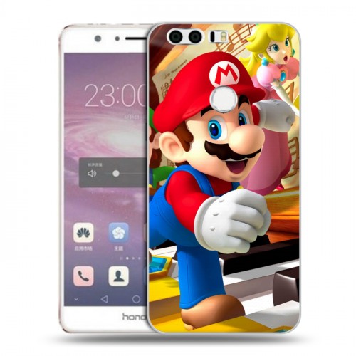 Дизайнерский пластиковый чехол для Huawei Honor 8 Mario