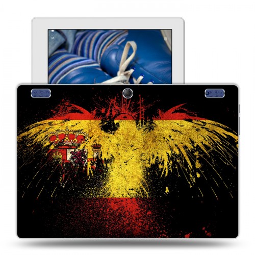 Дизайнерский силиконовый чехол для Lenovo Tab 2 A10-30 флаг Испании