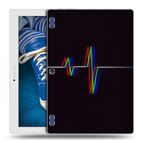 Дизайнерский силиконовый чехол для Lenovo Tab 2 A10-30 Неоновые образы