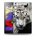 Дизайнерский силиконовый чехол для Lenovo Tab 3 7 Essential Тигры