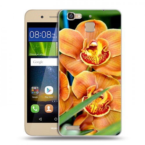 Дизайнерский пластиковый чехол для Huawei GR3 Орхидеи