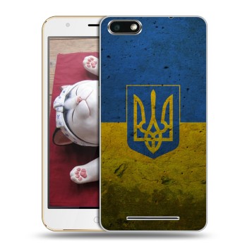 Дизайнерский силиконовый чехол для BQ Strike Флаг Украины (на заказ)