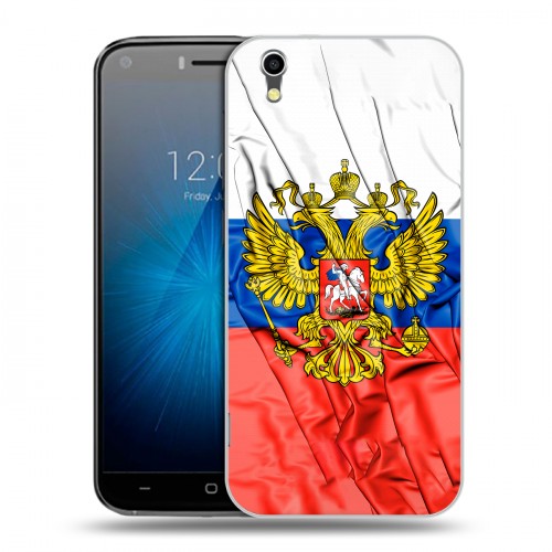 Дизайнерский пластиковый чехол для Umi London Российский флаг