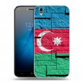 Дизайнерский пластиковый чехол для Umi London Флаг Азербайджана