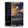 Дизайнерский пластиковый чехол для Huawei Honor Note 8 вулкан