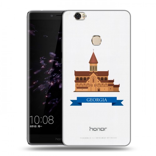 Дизайнерский пластиковый чехол для Huawei Honor Note 8 Грузия