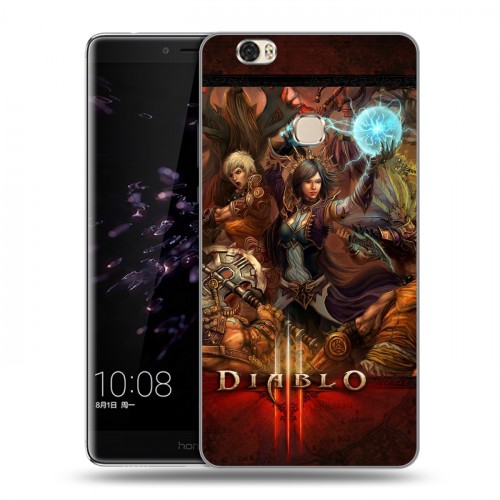 Дизайнерский пластиковый чехол для Huawei Honor Note 8 Diablo