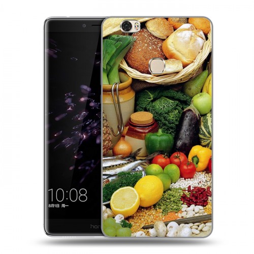 Дизайнерский пластиковый чехол для Huawei Honor Note 8 Овощи