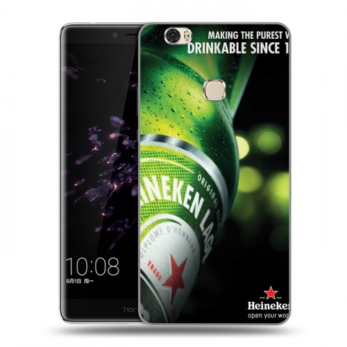 Дизайнерский пластиковый чехол для Huawei Honor Note 8 Heineken