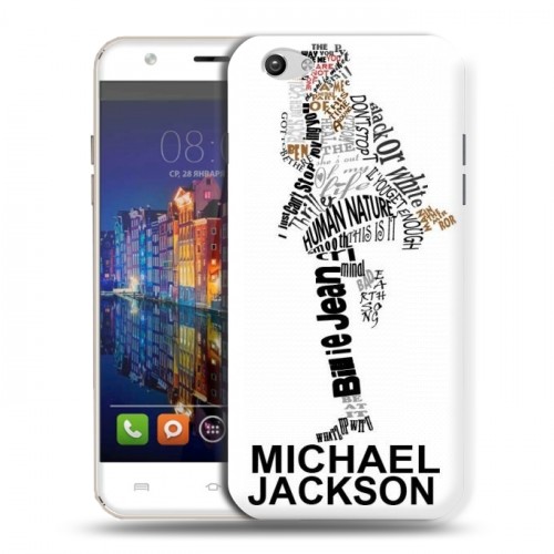 Дизайнерский силиконовый чехол для BQ Amsterdam Майкл Джексон