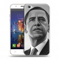 Дизайнерский силиконовый чехол для BQ Amsterdam Барак Обама