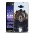 Дизайнерский пластиковый чехол для Asus ZenFone 3 5.2 Медведь