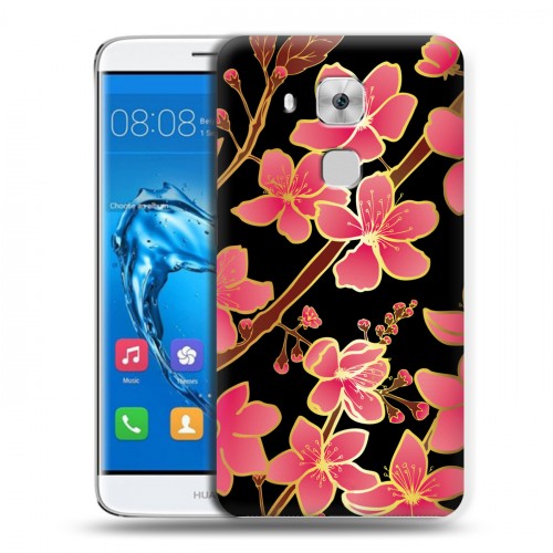 Дизайнерский пластиковый чехол для Huawei Nova Plus Люксовые цветы