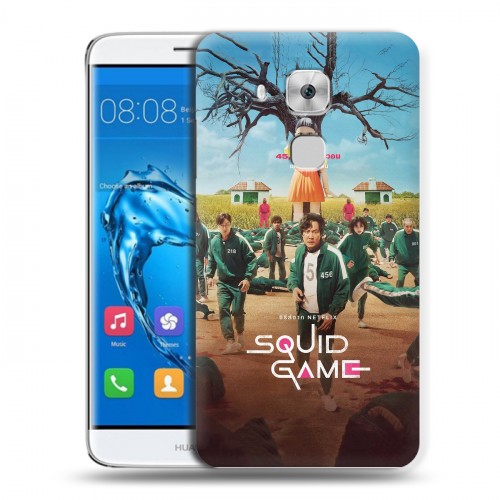 Дизайнерский пластиковый чехол для Huawei Nova Plus Игра в кальмара