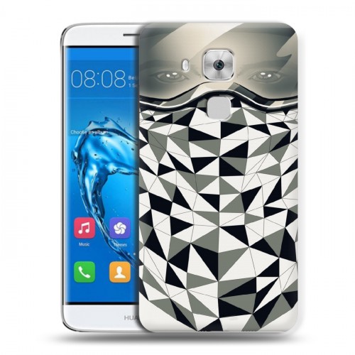 Дизайнерский пластиковый чехол для Huawei Nova Plus Маски Black White