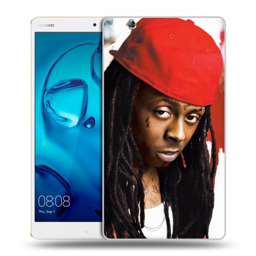 Дизайнерский силиконовый чехол для Huawei MediaPad M3 Lil Wayne