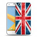 Дизайнерский пластиковый чехол для HTC One A9S Флаг Британии
