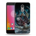 Дизайнерский силиконовый чехол для Lenovo K6 Штамм