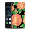 Дизайнерский пластиковый чехол для Huawei Y6II Люксовые цветы