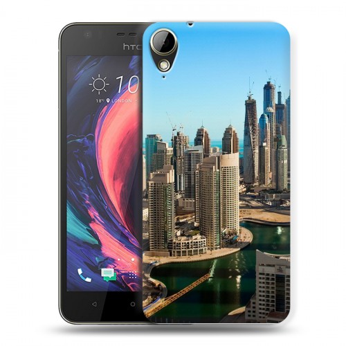 Дизайнерский пластиковый чехол для HTC Desire 10 Lifestyle Дубаи