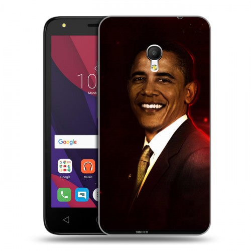 Дизайнерский пластиковый чехол для Alcatel Pixi 4 (5) 5010D Барак Обама