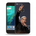 Дизайнерский пластиковый чехол для Google Pixel Eminem
