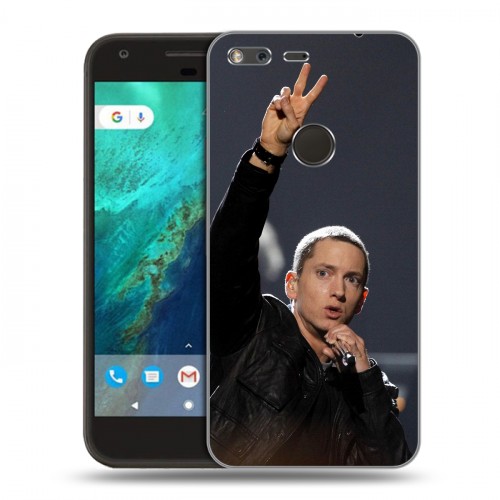 Дизайнерский пластиковый чехол для Google Pixel Eminem