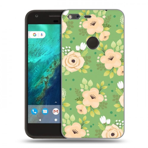Дизайнерский пластиковый чехол для Google Pixel Причудливые цветы