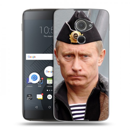 Дизайнерский пластиковый чехол для Blackberry DTEK60 В.В.Путин