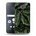 Дизайнерский пластиковый чехол для Blackberry DTEK60 Нуарные листья