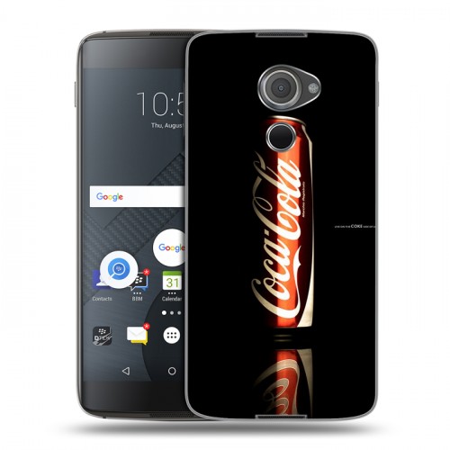 Дизайнерский пластиковый чехол для Blackberry DTEK60 Coca-cola