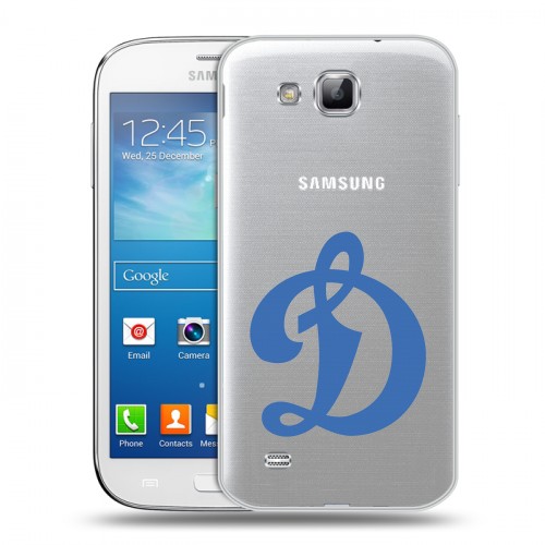 Полупрозрачный дизайнерский пластиковый чехол для Samsung Galaxy Premier