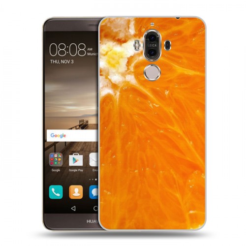 Дизайнерский пластиковый чехол для Huawei Mate 9 Апельсины