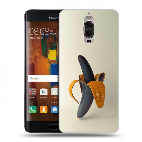 Дизайнерский пластиковый чехол для Huawei Mate 9 Pro Черное золото