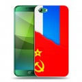 Дизайнерский силиконовый чехол для Elephone S7 Флаг СССР 