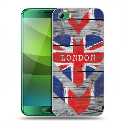Дизайнерский силиконовый чехол для Elephone S7 British love