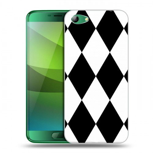 Дизайнерский силиконовый чехол для Elephone S7 Черно-белые фантазии