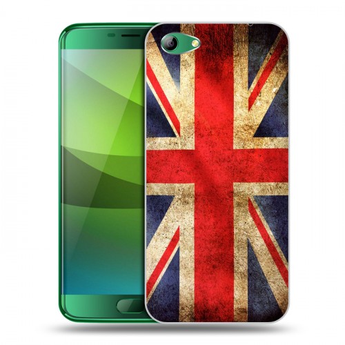 Дизайнерский силиконовый чехол для Elephone S7 Флаг Британии