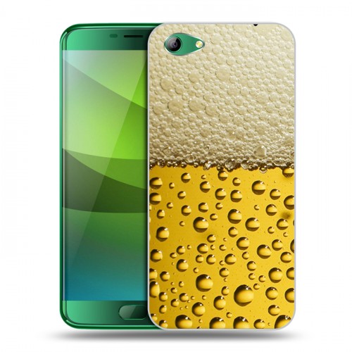 Дизайнерский силиконовый чехол для Elephone S7 Пузырьки пива
