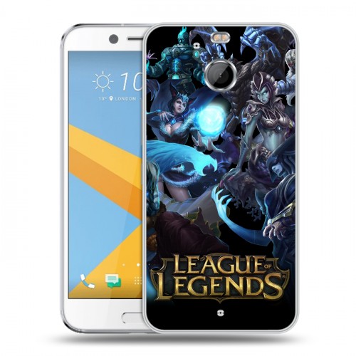 Дизайнерский пластиковый чехол для HTC 10 evo League of Legends