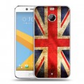 Дизайнерский пластиковый чехол для HTC 10 evo Флаг Британии