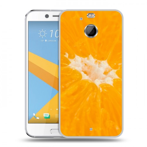 Дизайнерский пластиковый чехол для HTC 10 evo Апельсины