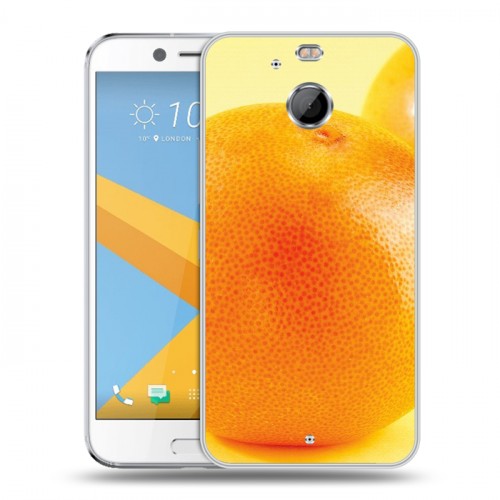 Дизайнерский пластиковый чехол для HTC 10 evo Апельсины