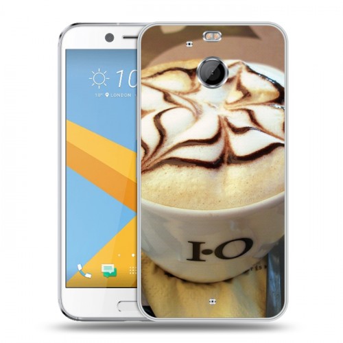Дизайнерский пластиковый чехол для HTC 10 evo Кофе напиток