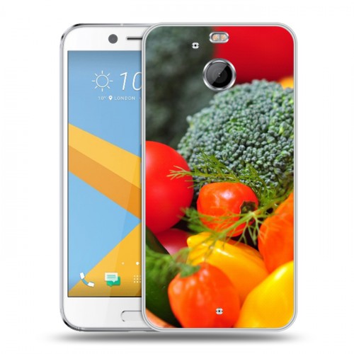 Дизайнерский пластиковый чехол для HTC 10 evo Овощи