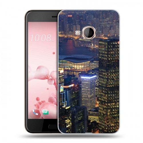 Дизайнерский силиконовый чехол для HTC U Play Гонконг