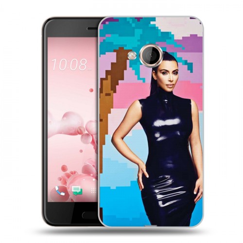 Дизайнерский силиконовый чехол для HTC U Play Ким Кардашьян