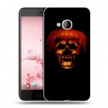 Дизайнерский силиконовый чехол для HTC U Play Хэллоуин