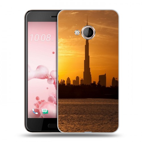 Дизайнерский силиконовый чехол для HTC U Play Дубаи